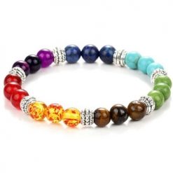 Bracelet 7 Chakras | Pierres Naturelles | Sept-Chakras